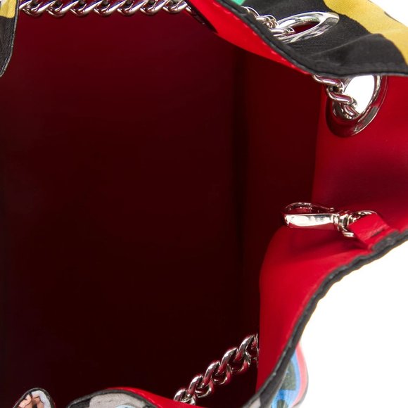 Christian Louboutin Logo Chain-Link Backpack - Picture 5 of 6